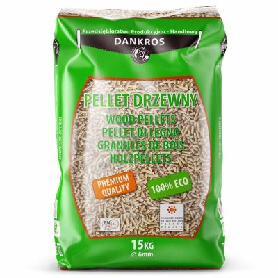 Pellet drzewny Dankros ENplus A1 z DARMOWĄ DOSTAWĄ 1050kg