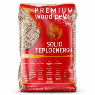 Pellet drzewny SOLID Teploenergo ENplus A1