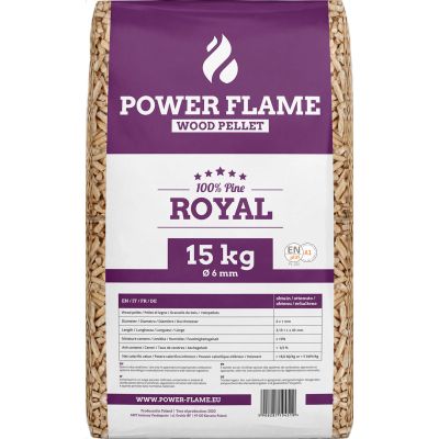 Pellet drzewny Power Flame Royal z dostawą w całym kraju z magazynu Gardno