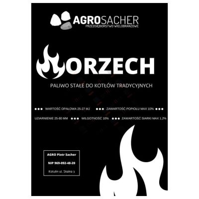 Węgiel ORZECH Agro Sacher