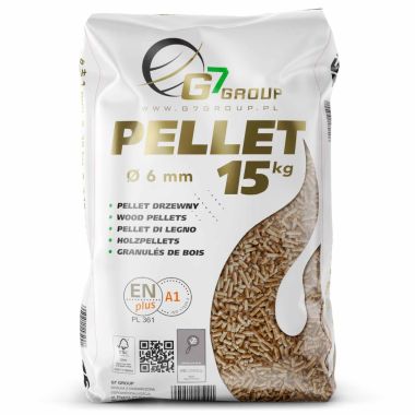 Pellet drzewny G7 Group ENplus A1 z DARMOWĄ DOSTAWĄ